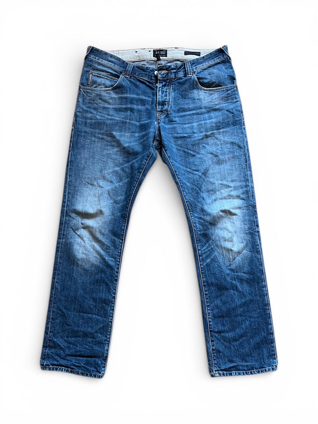 Vintage Armani Jeans Blue (L)