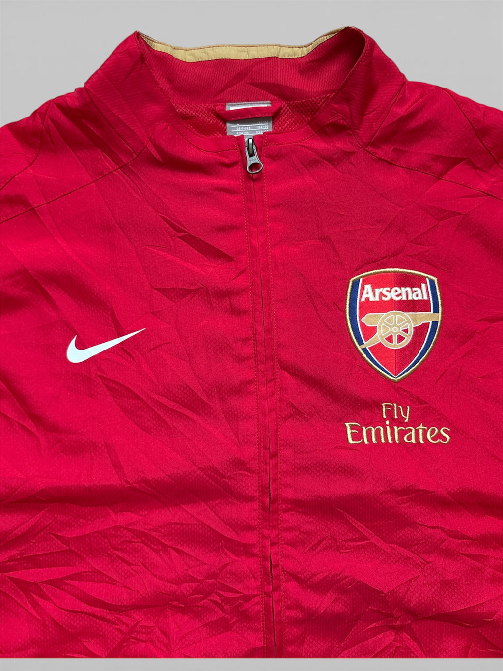 Vintage Nike Arsenal Track Jacket Red (L)