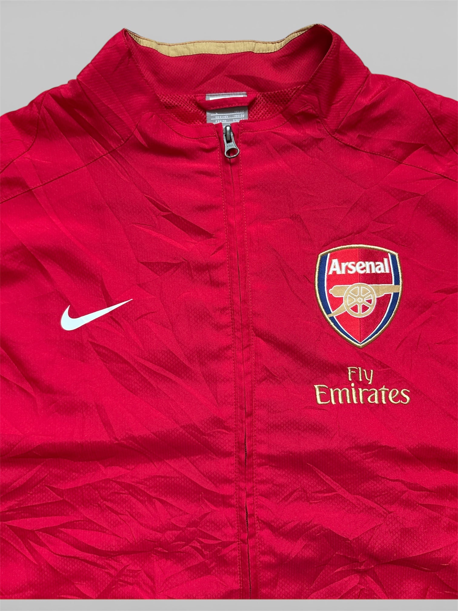 Vintage Nike Arsenal Track Jacket Red (L)