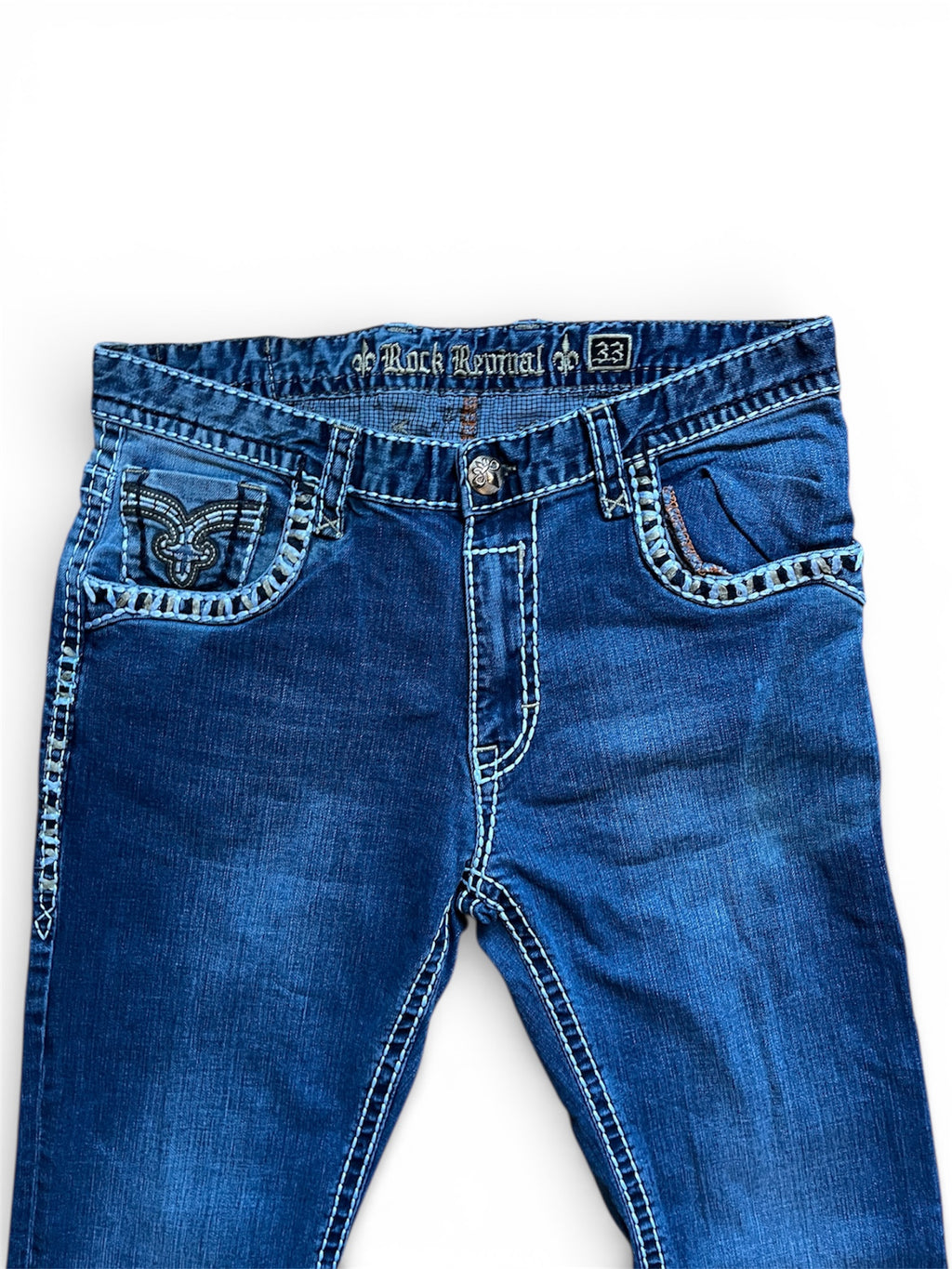 Vintage Rock Revival Jeans (S) 33