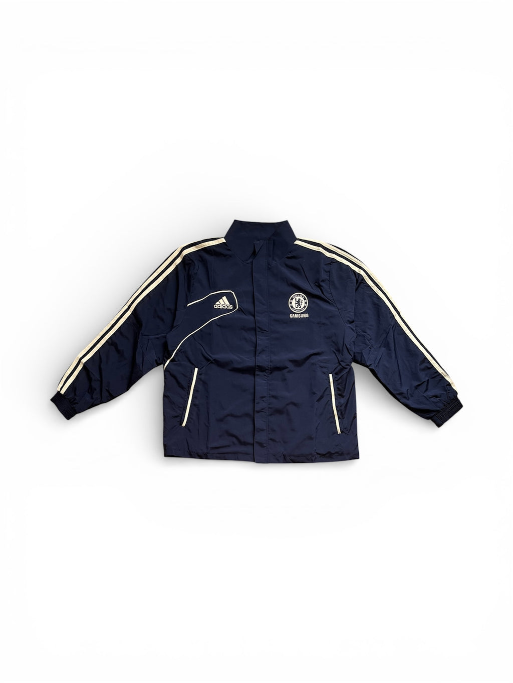Vintage Chelsea FC Adidas Padded Jacket Navy (M)