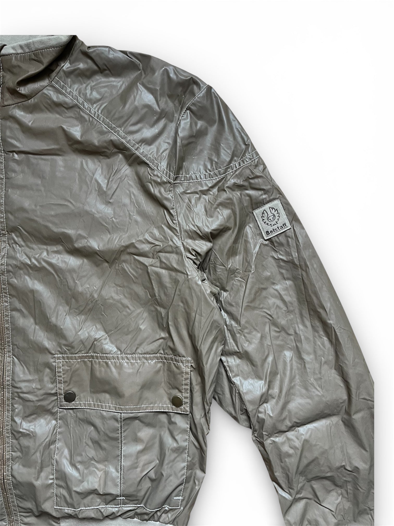 Vintage Belstaff Jacket Grey (M)