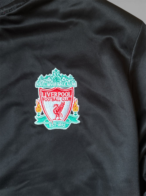 Liverpool FC Track Jacket Black Red (XL, fits like L)