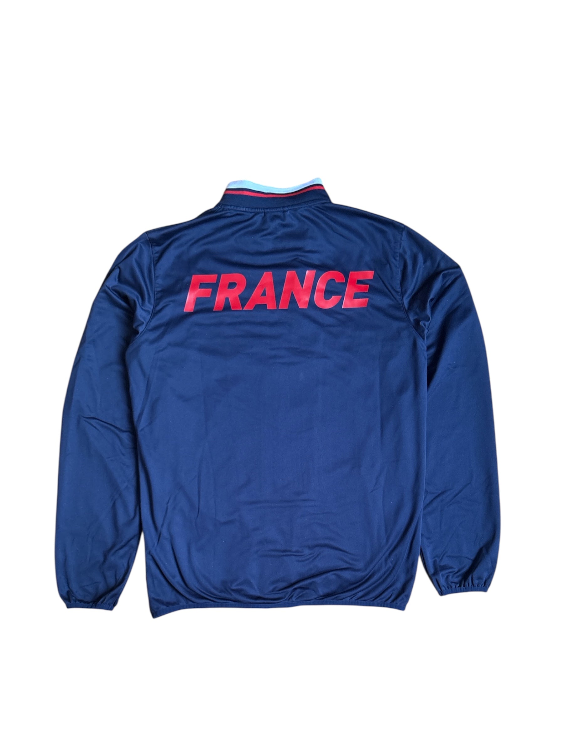 Nike France FFF Tracksuit Navy Blue Red (XL)